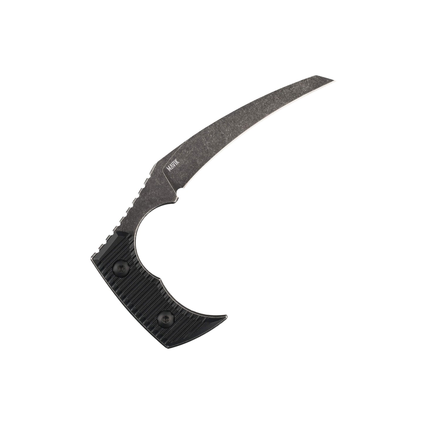 Fixed-blade knife Dagon from Mavik Gear made of D2 Steel and aluminum alloy, with blade length 3.11" and handle length 2.16".