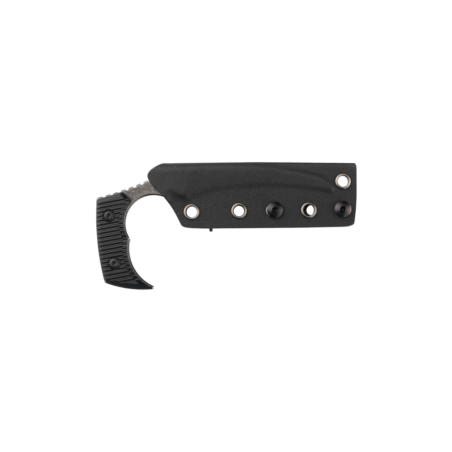 Fixed-blade knife Dagon from Mavik Gear made of D2 Steel and aluminum alloy, with blade length 3.11" and handle length 2.16".