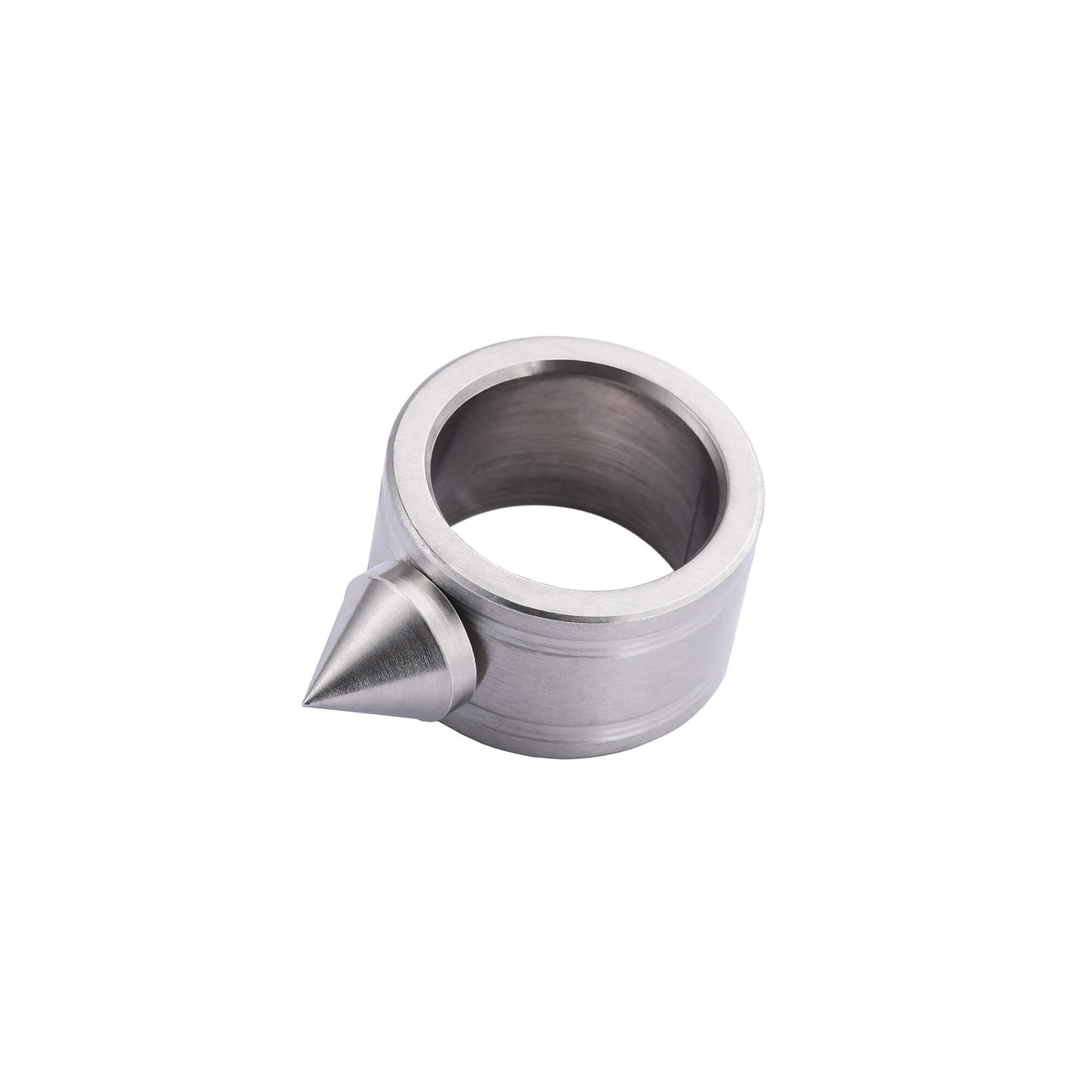 Tactical ring Sharpnel from Mavik Gear, made of stainless steel with a .86" diameter.