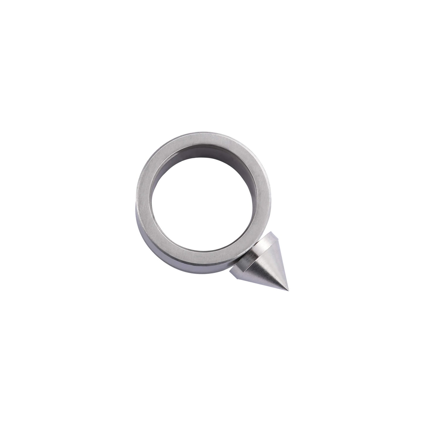 Tactical ring Sharpnel from Mavik Gear, made of stainless steel with a .86" diameter.